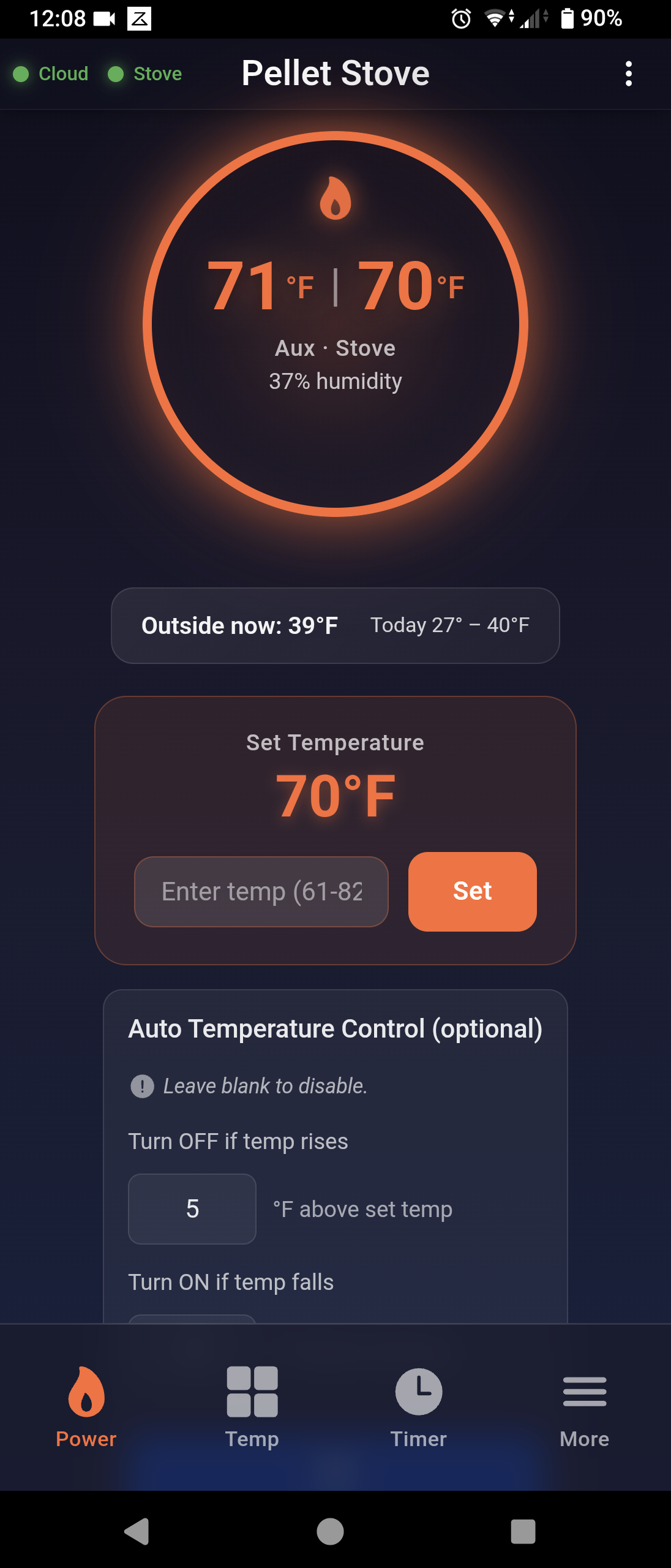 Comfortbilt Pellet Stove Wifi Module