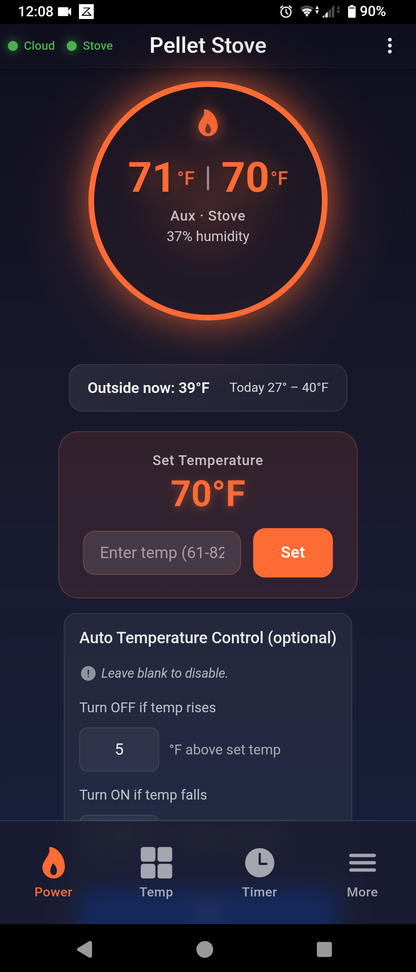 Comfortbilt Pellet Stove Wifi Module