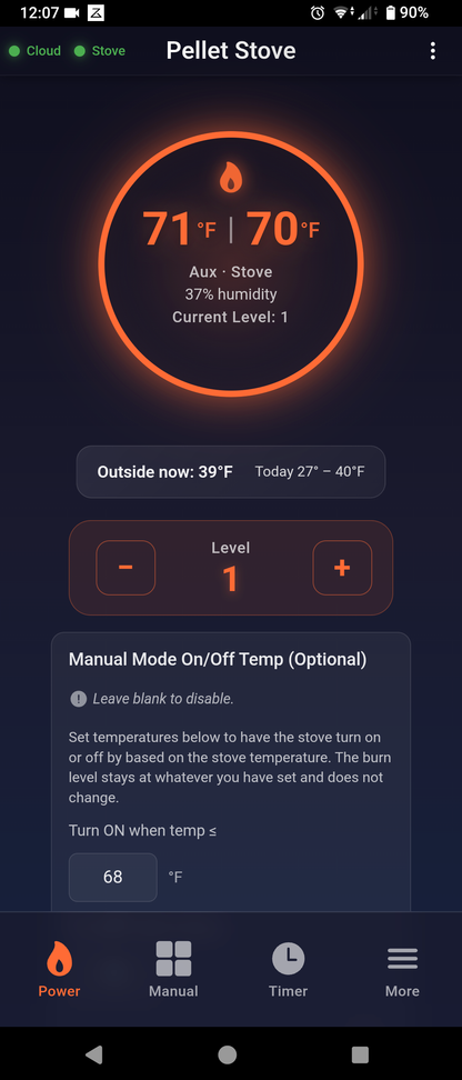 Comfortbilt Pellet Stove Wifi Module