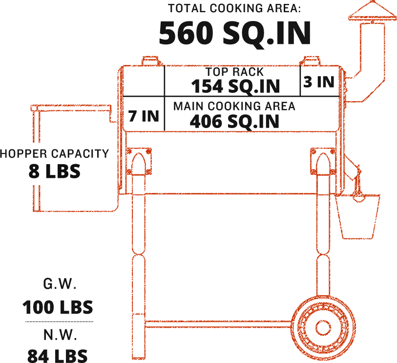 Z GRILLS-550B