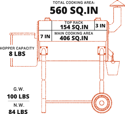 Z GRILLS-550B