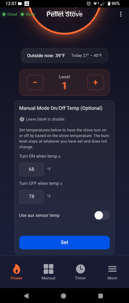 Comfortbilt Pellet Stove Wifi Module