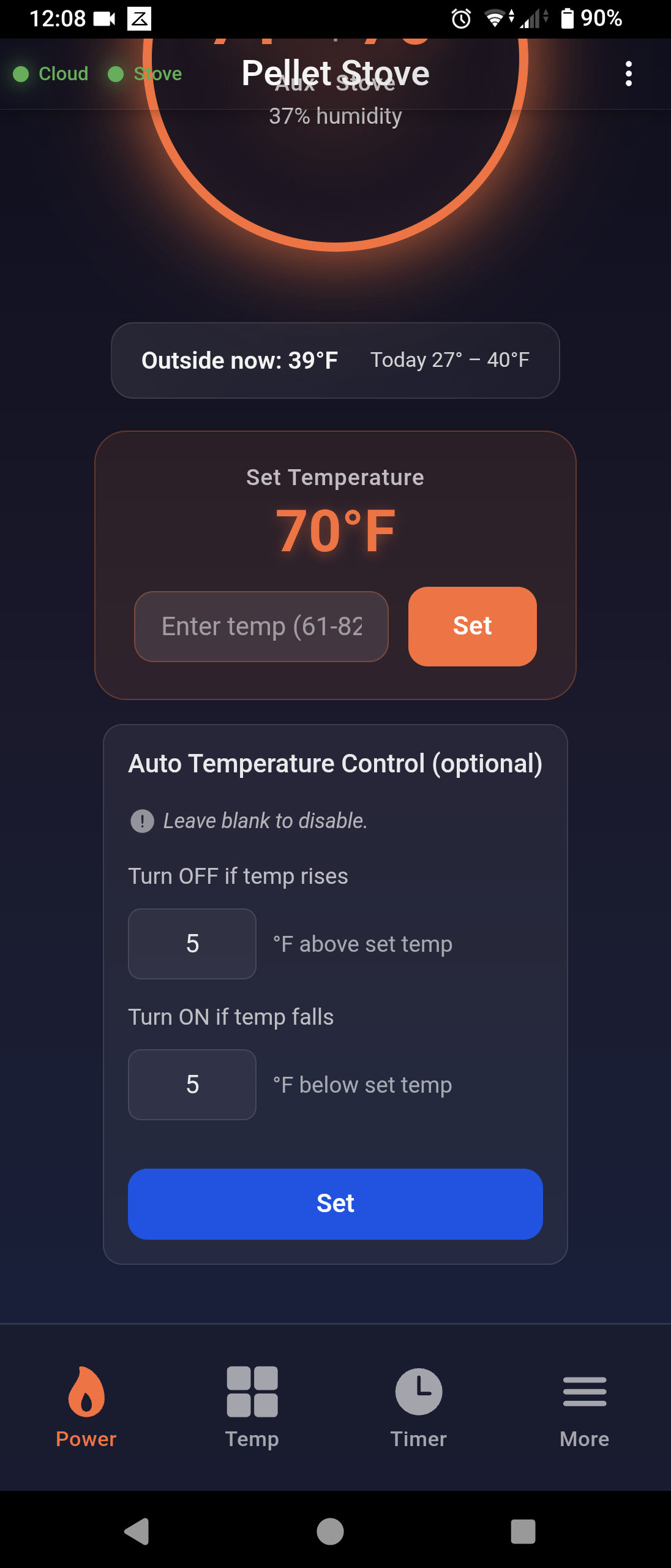 Comfortbilt Pellet Stove Wifi Module